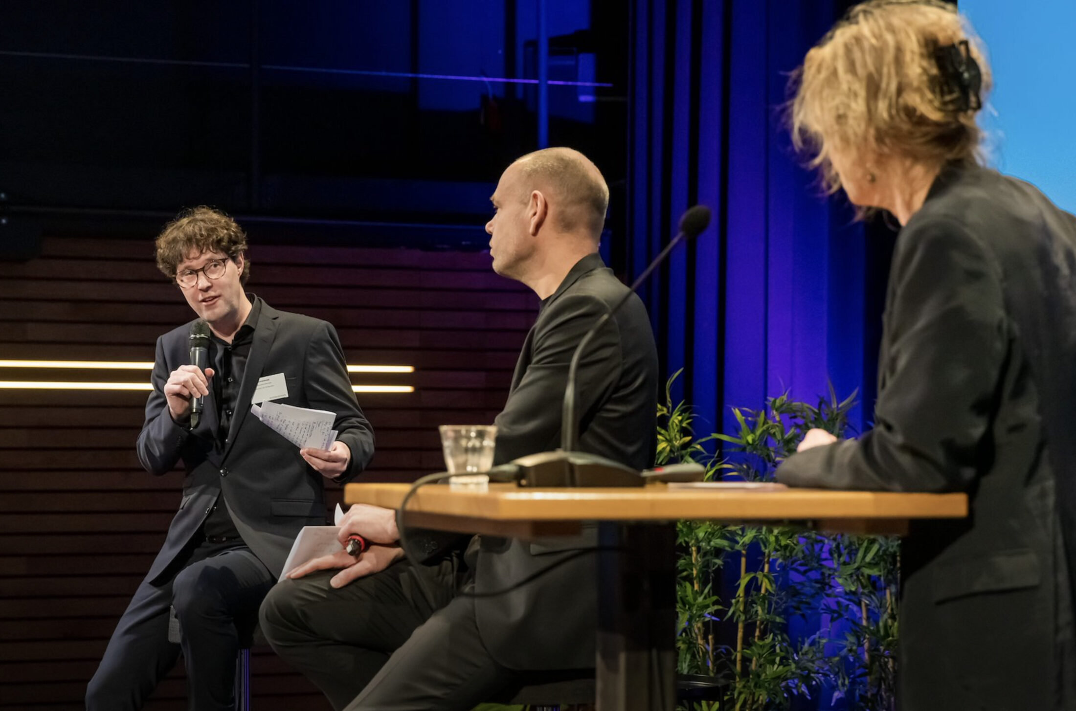 gesprek hybride stadsblok